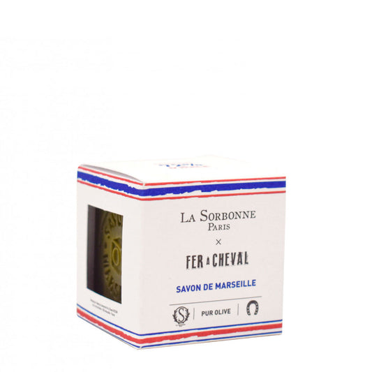 La Sorbonne Paris X Fer à Cheval - Pure Olive Cube Marseille Soap 100g