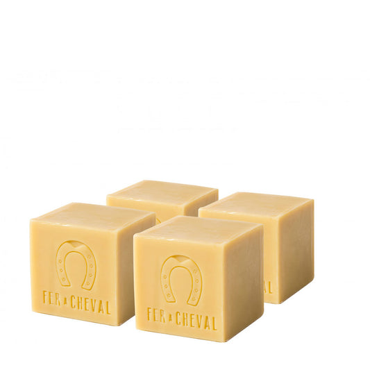 Lot of 4 Vegetable Cube Marseille Soaps Without Case 300g