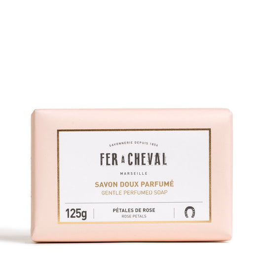 Savon Doux Parfumé Pétales de Rose 125g