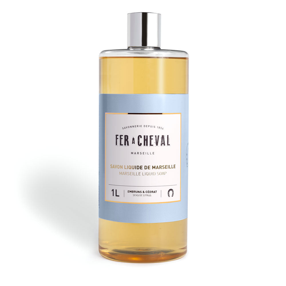 Marseille Sea Spray &amp; Citron Liquid Soap 1L