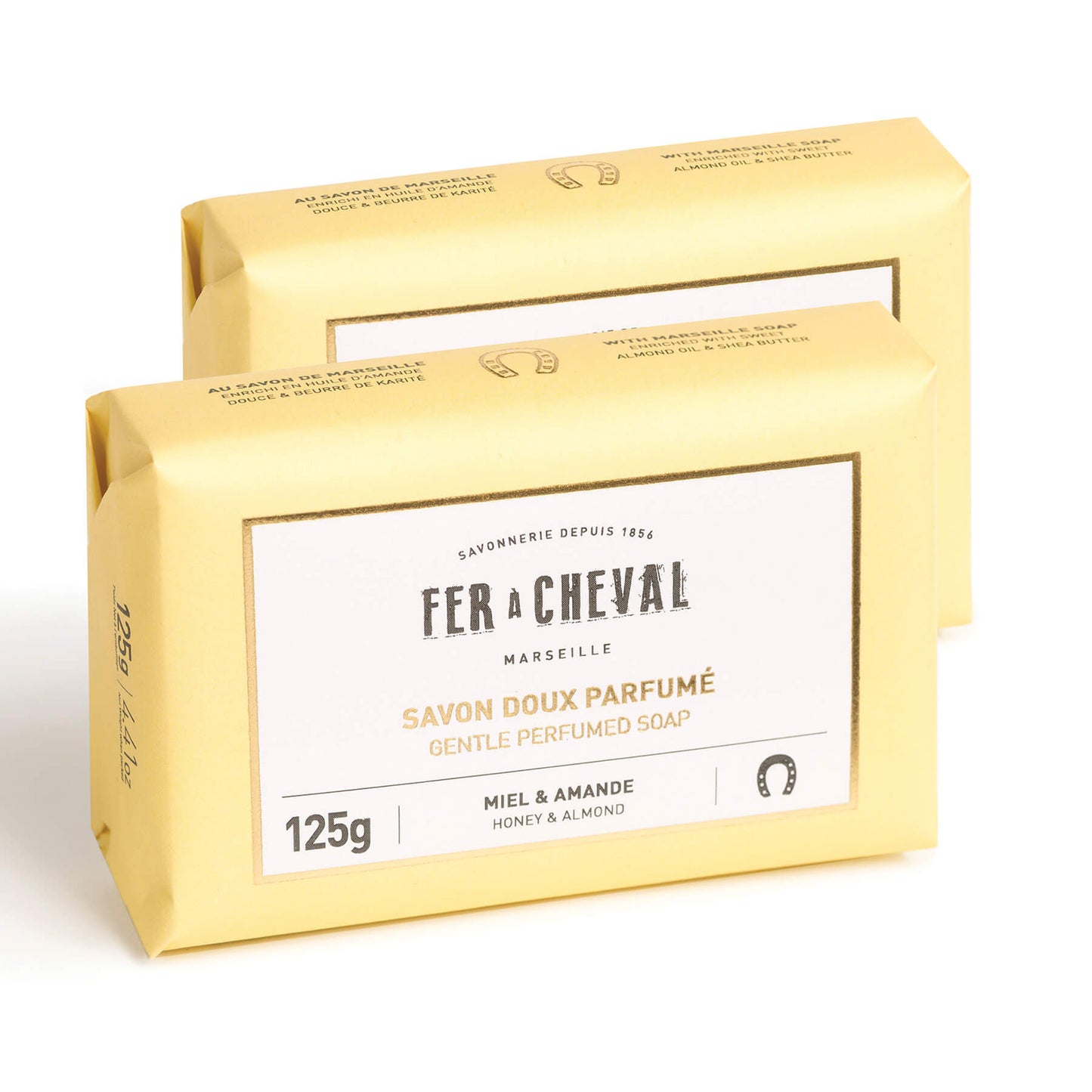 Honey &amp; Almond Scented Gentle Soap Duo 125g