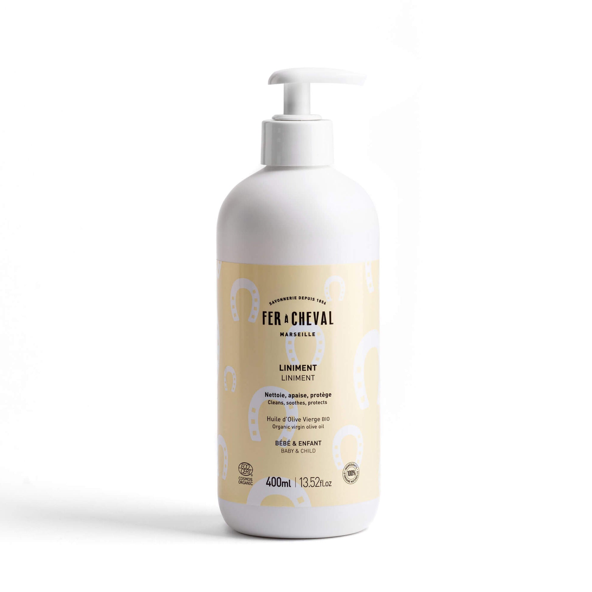 Routine pour le change liniment 400 ml- Savonnerie Fer à Cheval - Gamme bébé